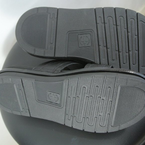 NWOT Dr. Martens Chilton Leather Men's Slide Sandal in Black Size 8M #131 - Picture 15 of 16